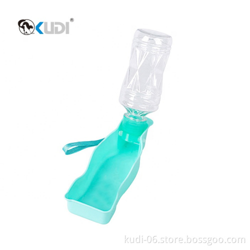 Portable Plastic Water Bottle for Dogs - Pet Slow Drinking Travel Bottle